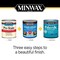 Minwax Minwax Wood Finish Water-Based Solid Pure White Tint Base Water-Based Wood Finish 1 qt 108110000 - alternate 4